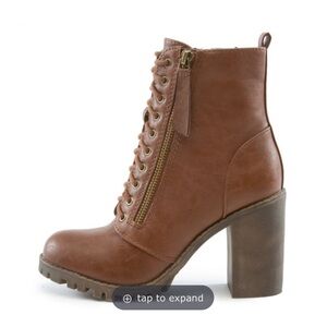Lace-Up Ankle Boots